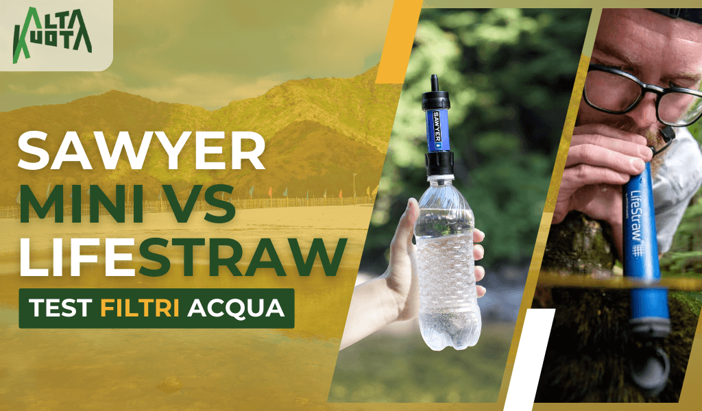 Sawyer Mini vs LifeStraw_ test filtri acqua