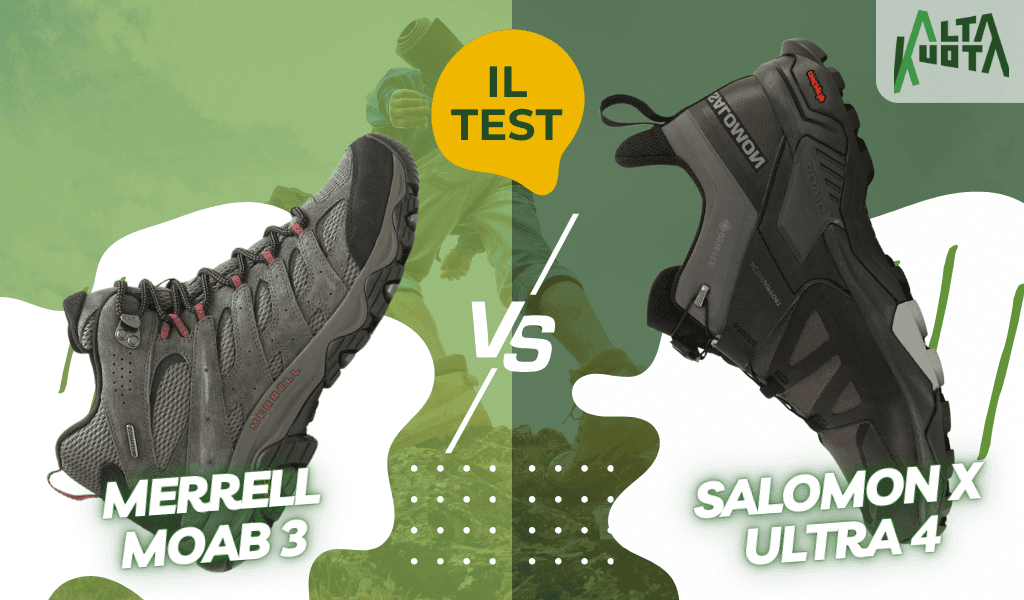 Merrell Moab 3 vs Salomon X Ultra 4_ il test