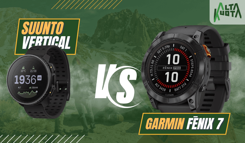 SUUNTO Vertical vs Garmin fēnix 7