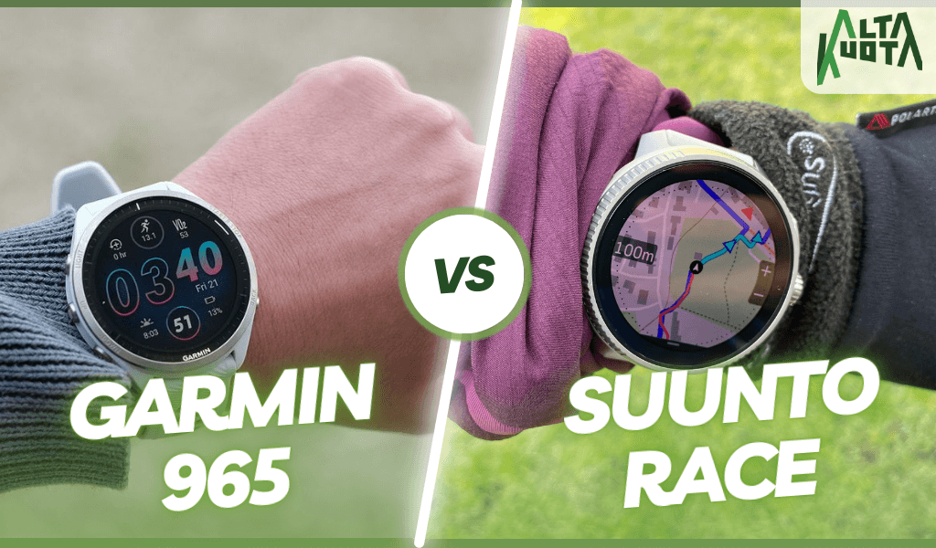 Garmin 965 vs Suunto Race
