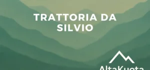 Trattoria da Silvio a Bardonecchia con vista alpina