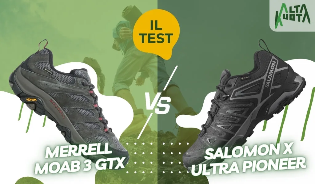 CoMerrell Moab 3 GTX vs Salomon X Ultra quale scegliere