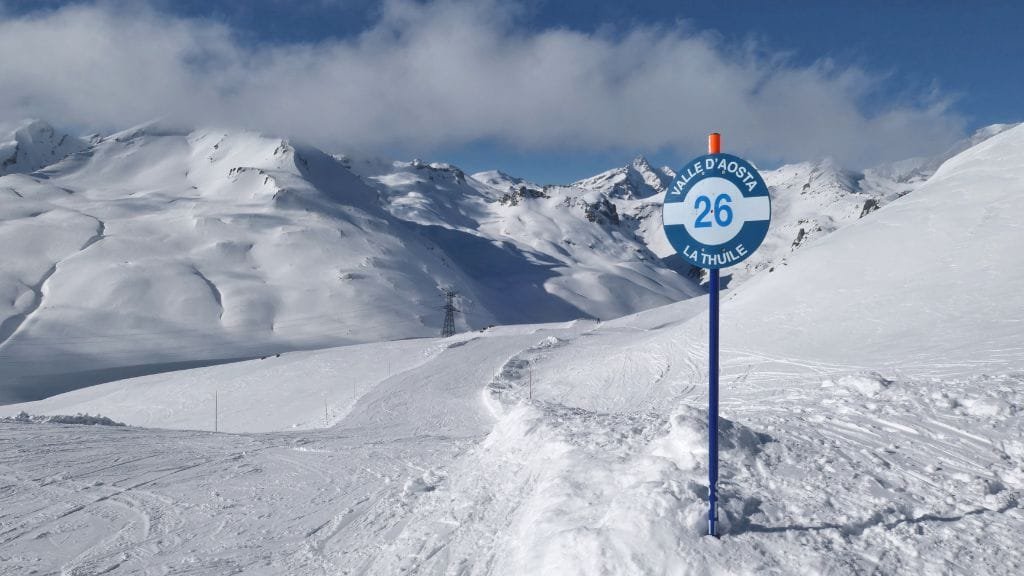 piste da sci La Thuile